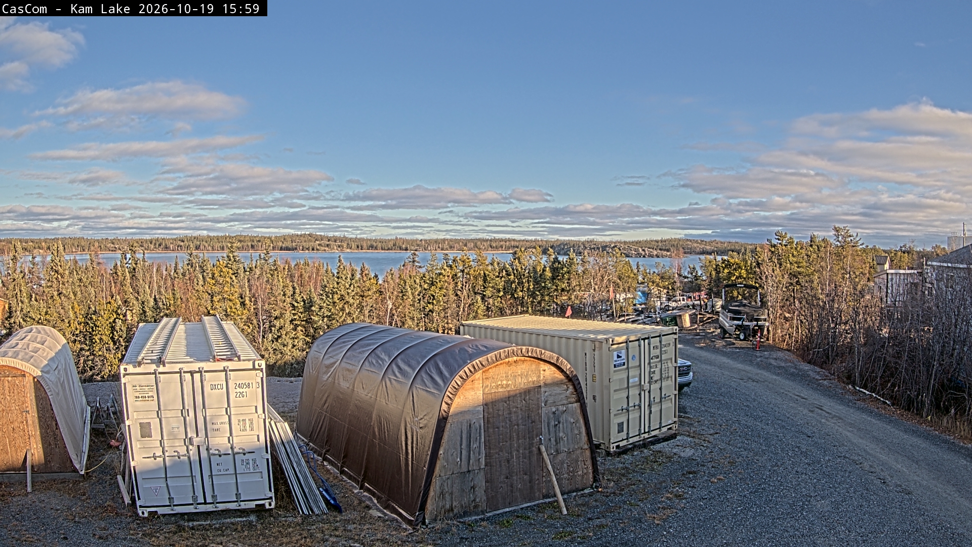 Kam Lake Webcam – Check the Ice and Sky in Yellowknife